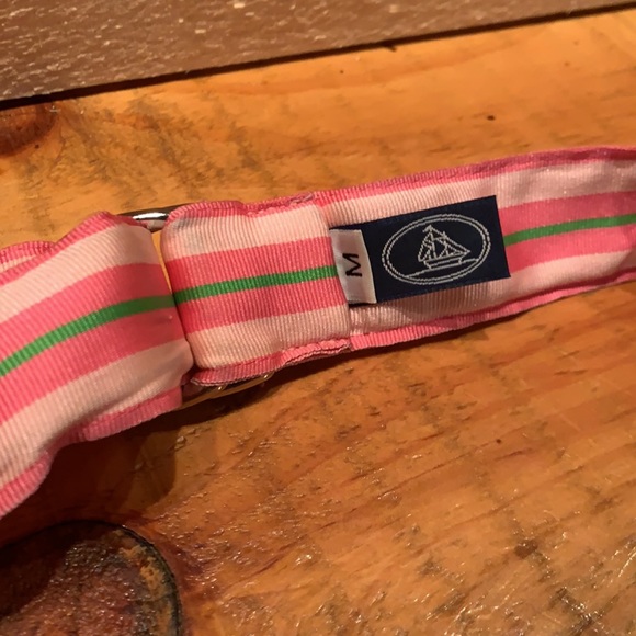 ***DONATED*** Preppy striped ribbon belt size medium - Picture 2 of 4